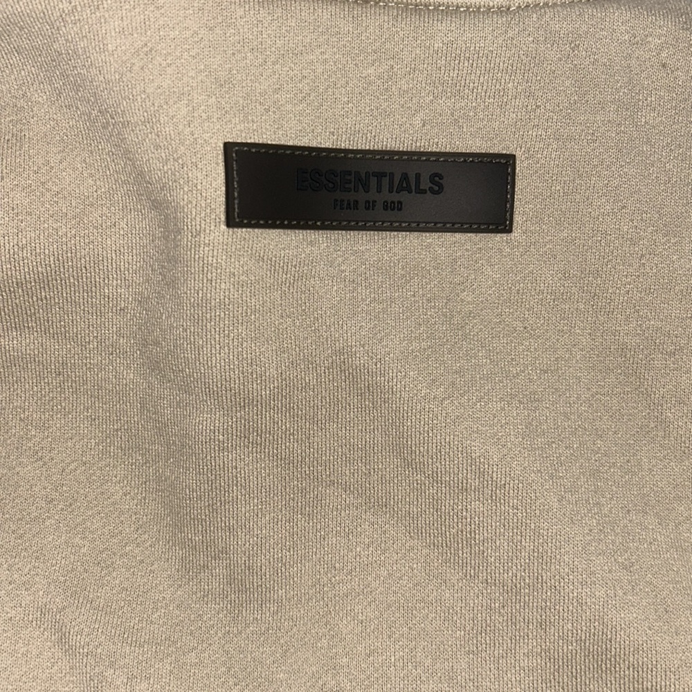 Essentials fear of god track suit mock neck sweater with nylon pants - Picture 4 of 11